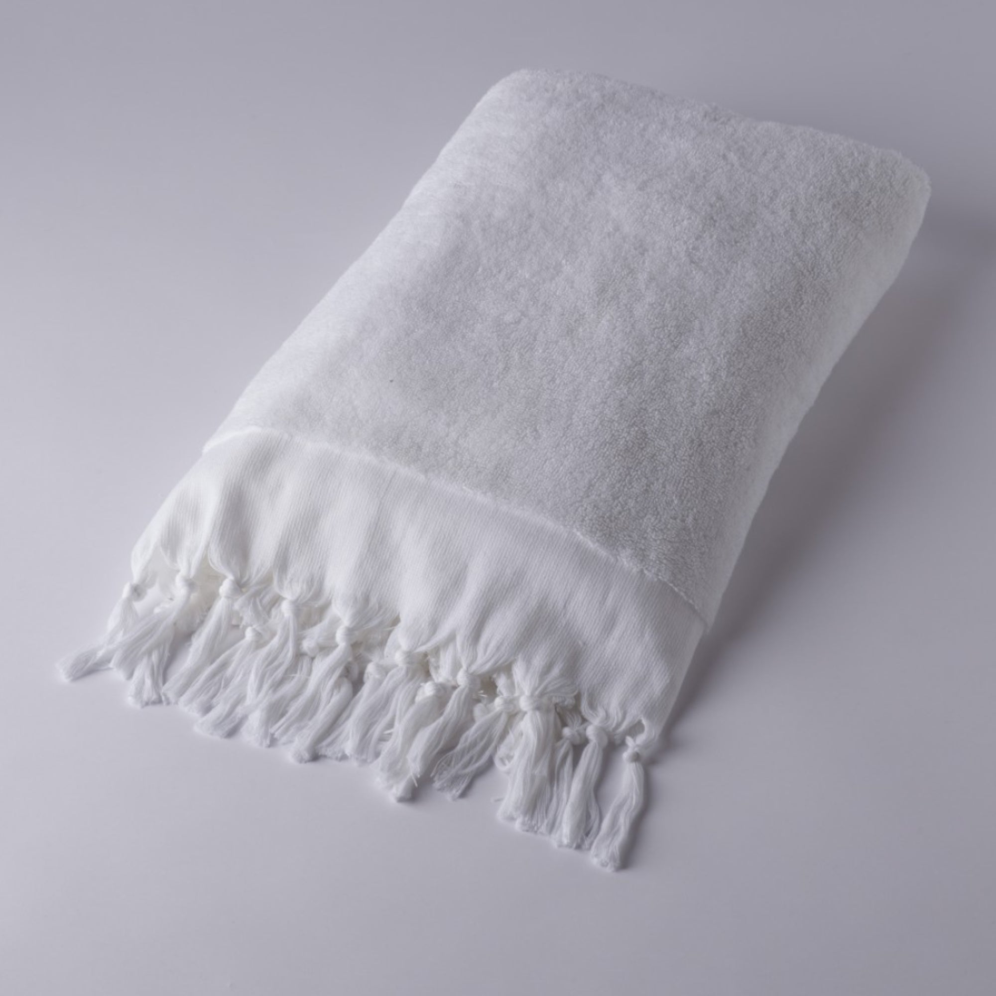 Hand-Loomed Terry Bath Towel
