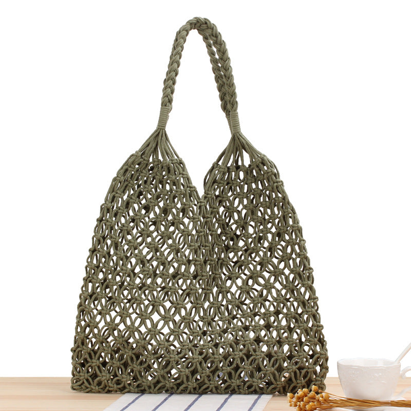 Handmade Mori Straw Bag