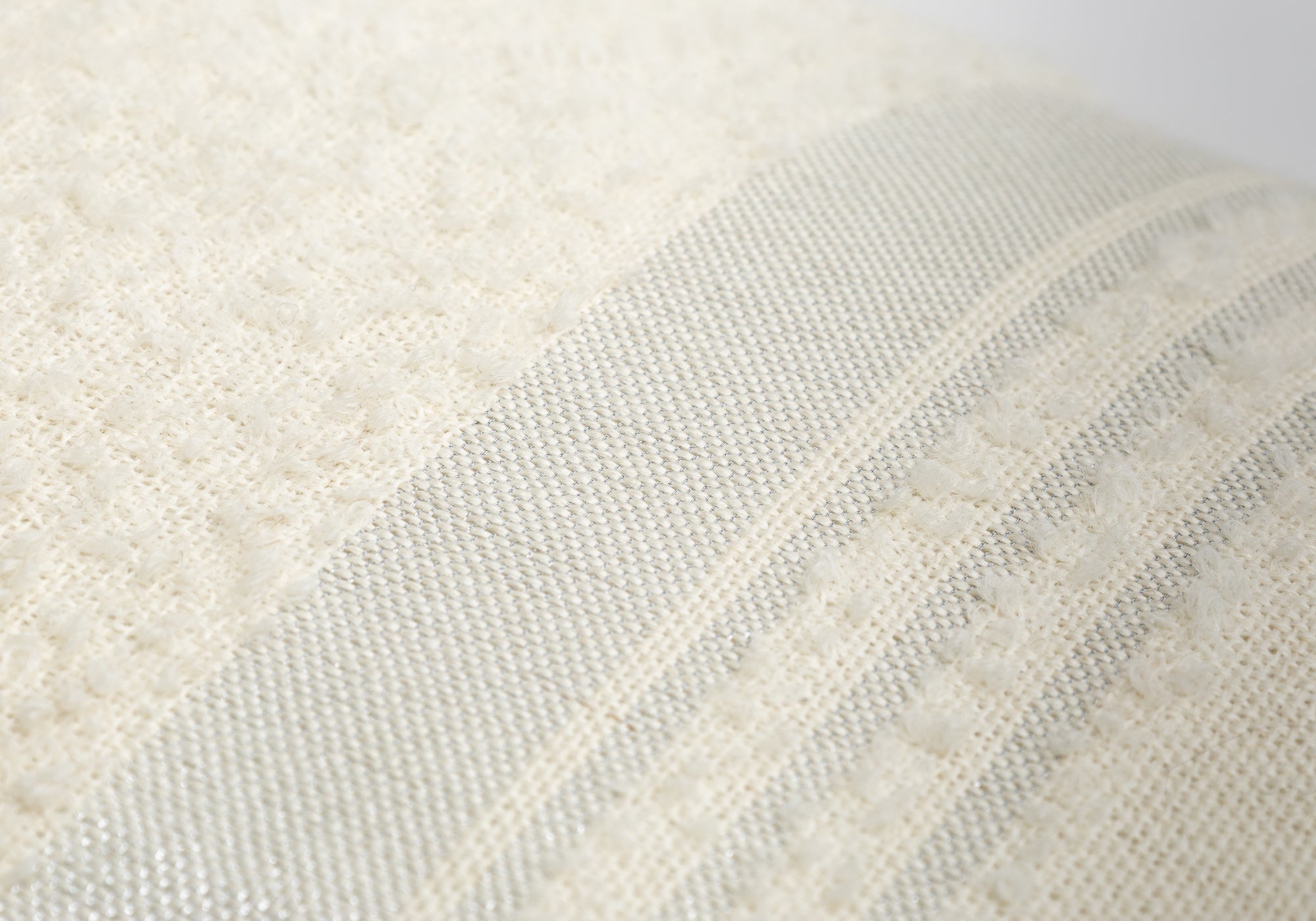 Handwoven Boucle Alpaca Pillow Cover