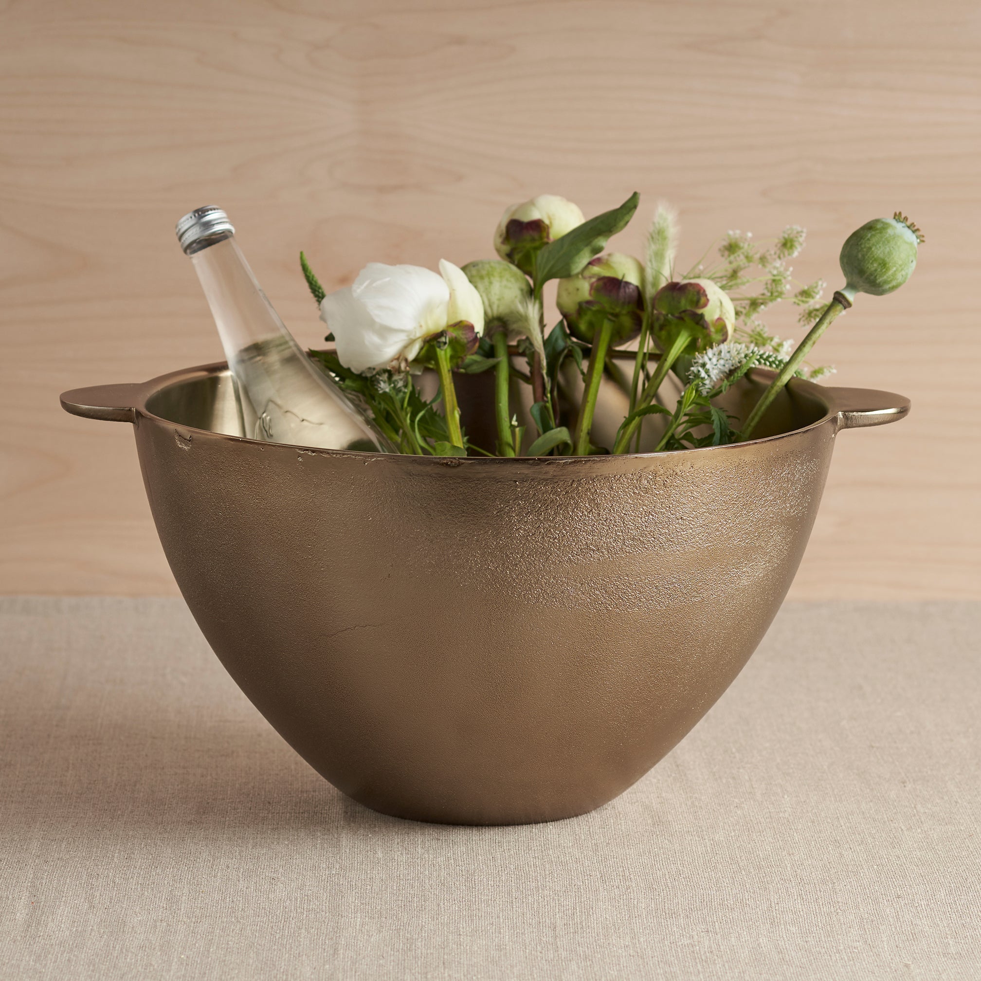 Stinson Antique Brass Party Bucket