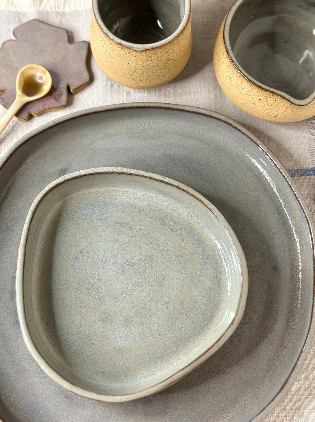 Sage Plate Set