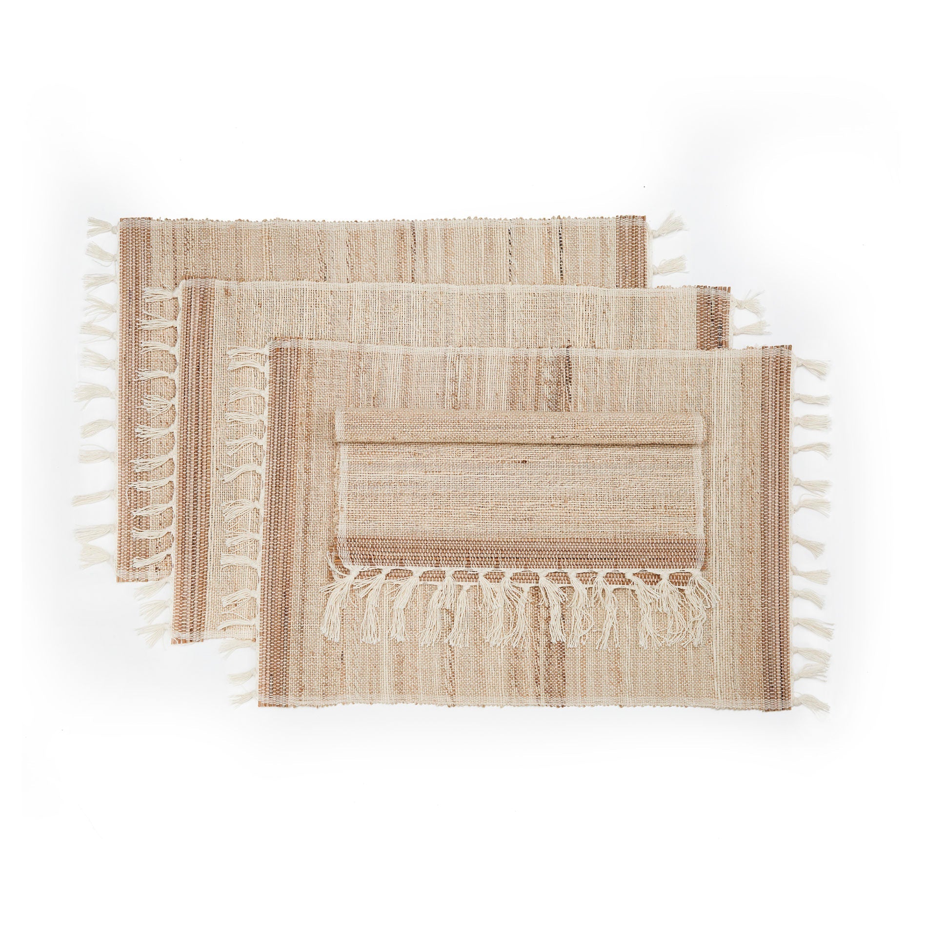 Upcycled Banana Fiber Placemats - Set of 4