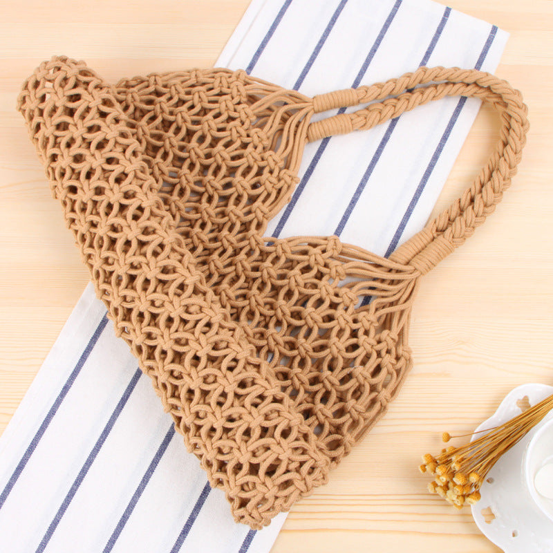 Handmade Mori Straw Bag