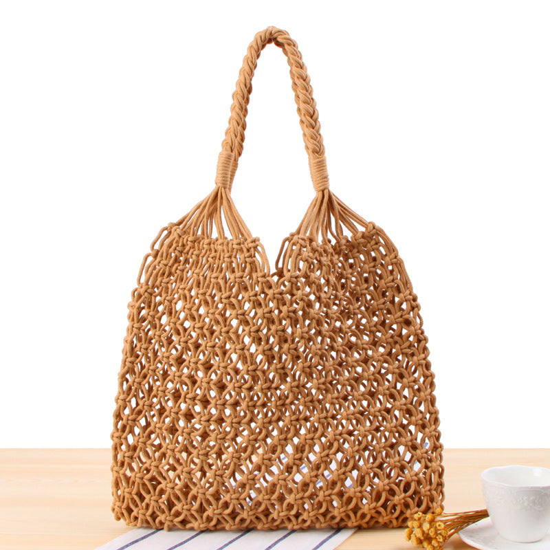 Handmade Mori Straw Bag