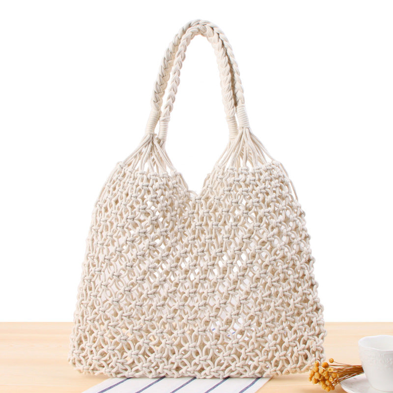 Handmade Mori Straw Bag