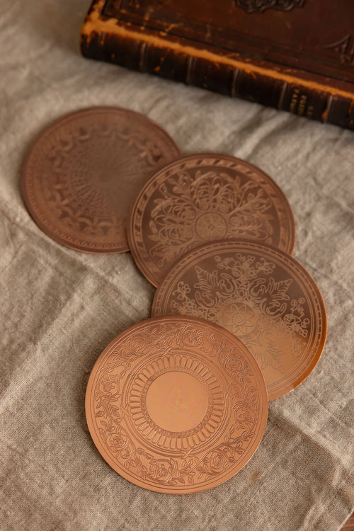 CMK Vintage Inspired Coasters - Set of 4