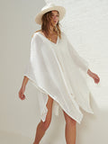 Ava Kimono - White Stripes