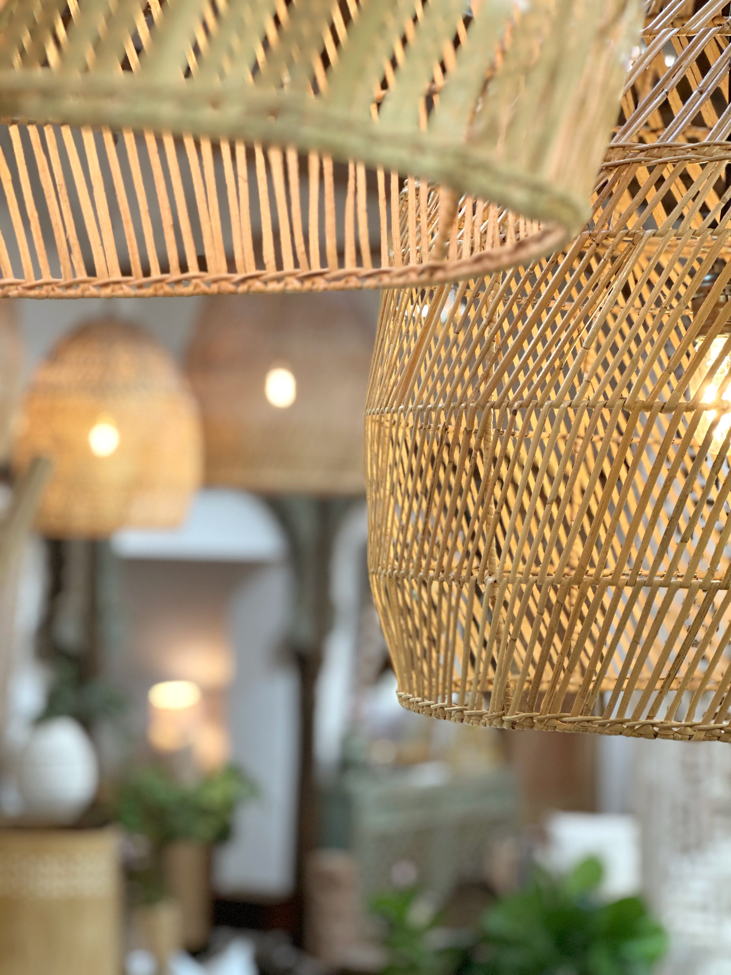 Tulum Rattan Pendant Light