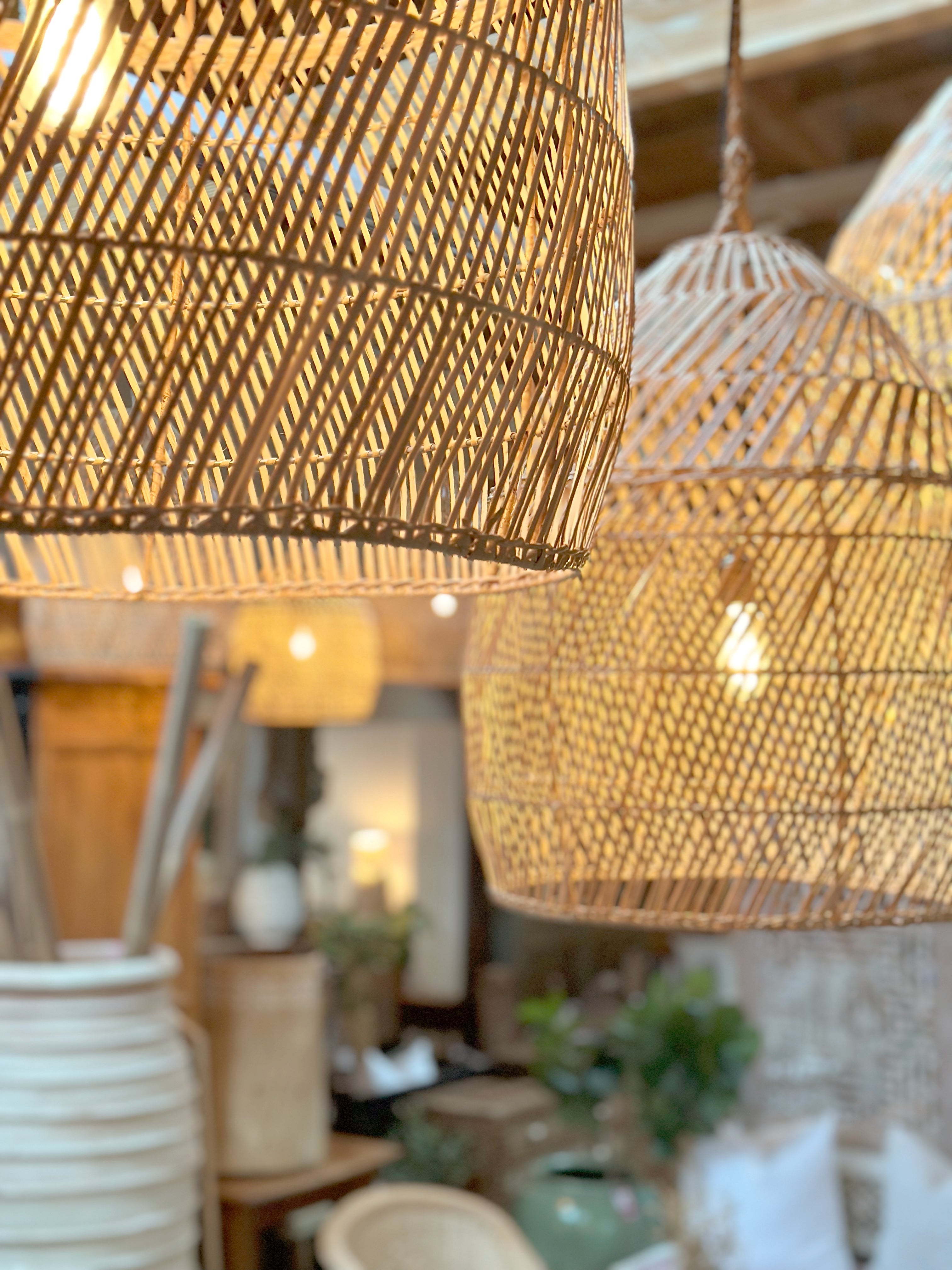 Tulum Rattan Pendant Light