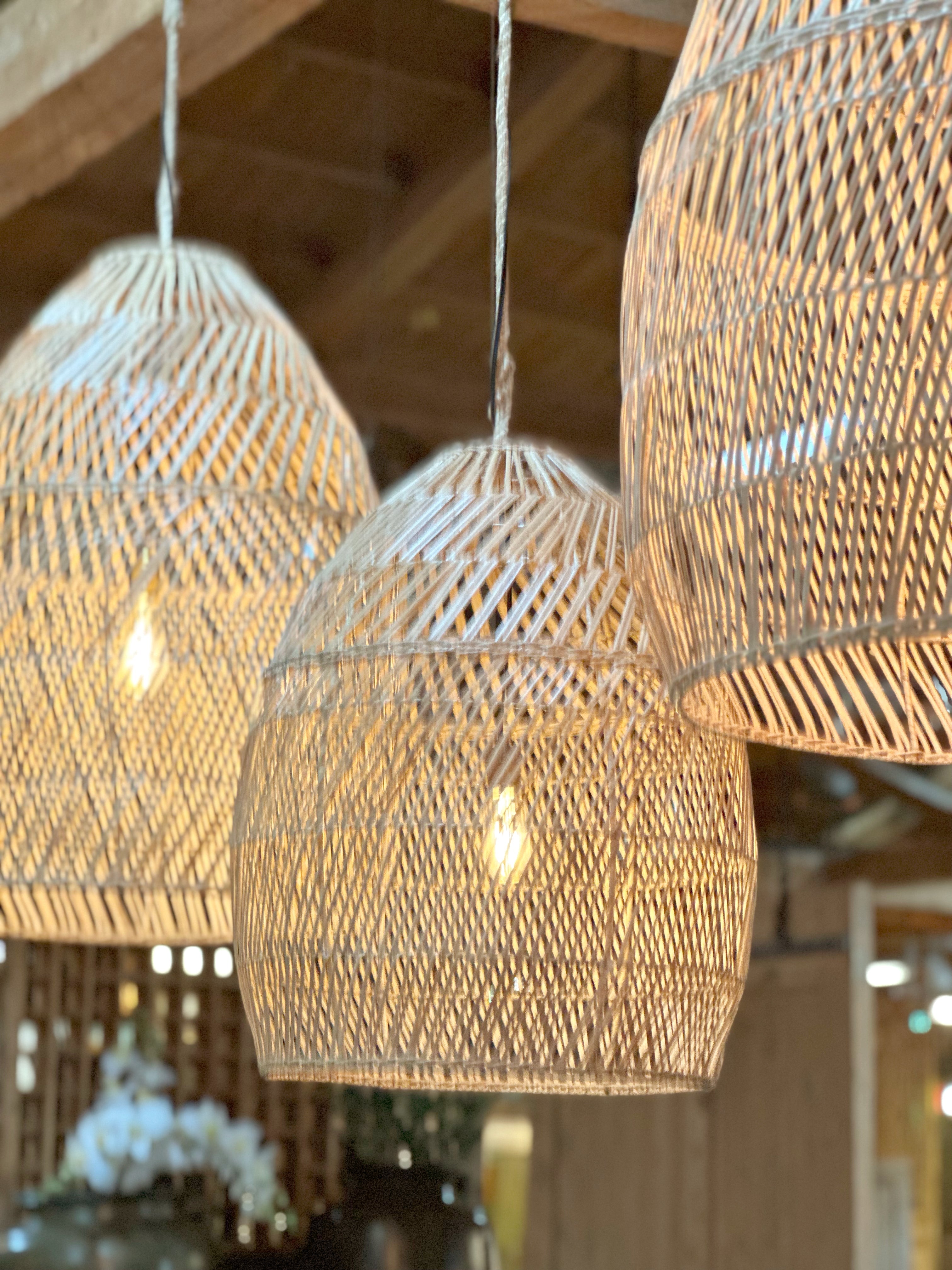 Tulum Rattan Pendant Light