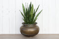 Antique Brass Buttermilk Vessel