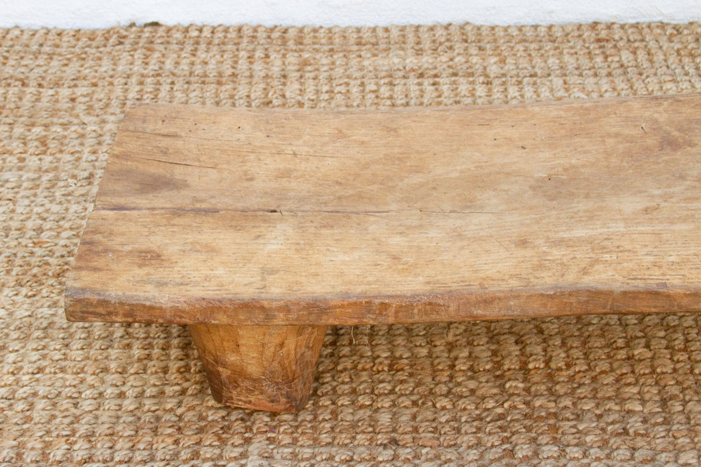 Antique Rustic African Senufo Bench
