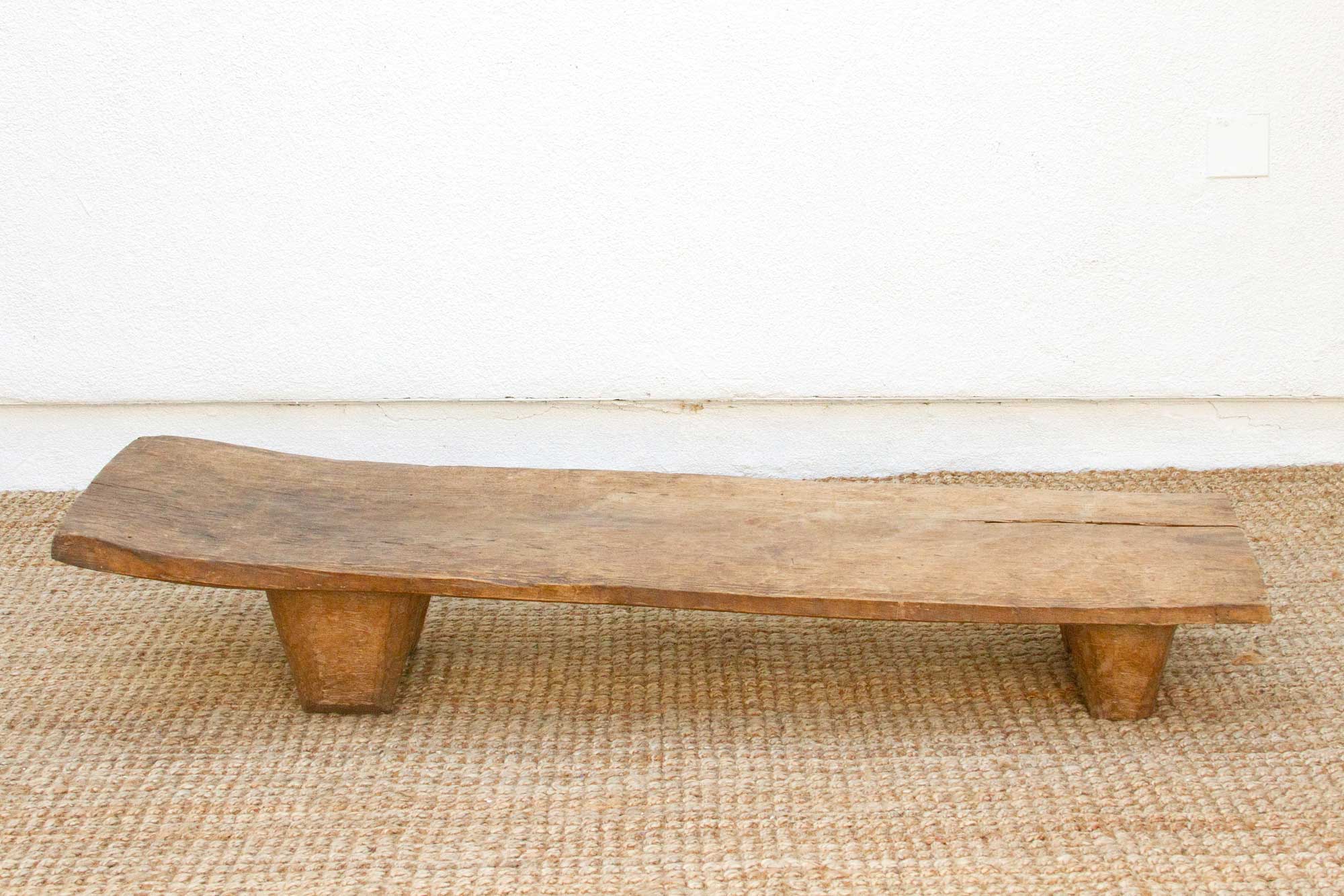 Antique Rustic African Senufo Bench