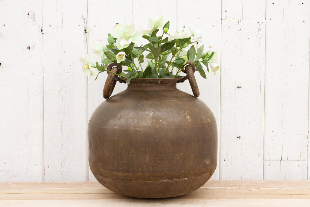 Indian Antique Brass Pot