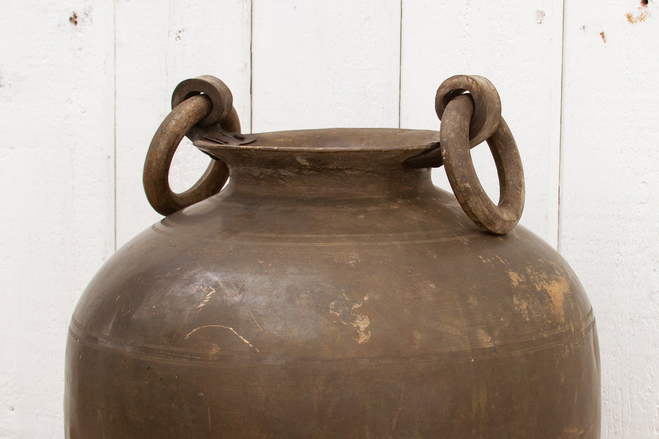 Indian Antique Brass Pot