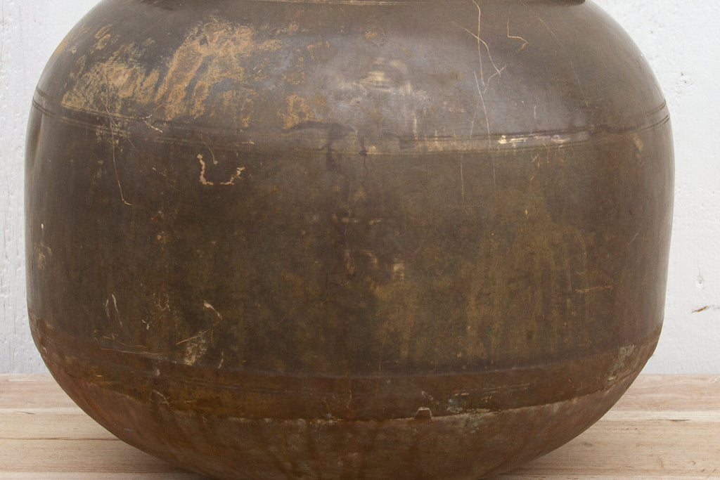 Indian Antique Brass Pot