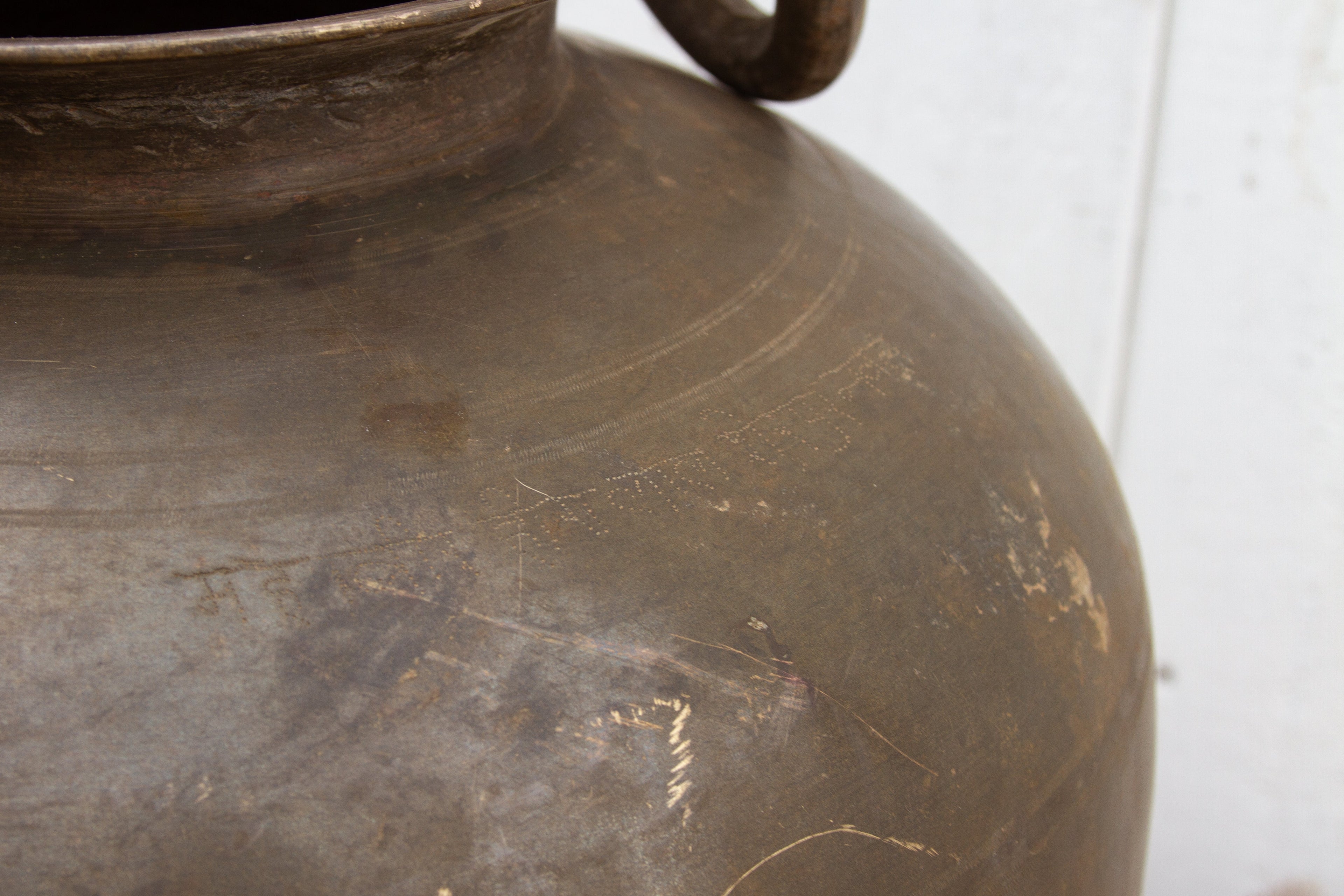 Indian Antique Brass Pot