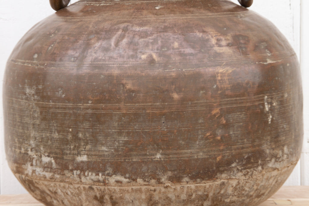 Antique Anglo-Indian Brass Container