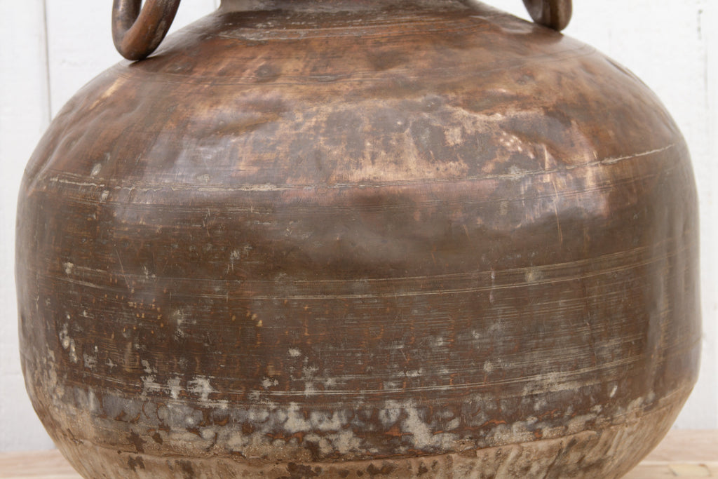 Antique Anglo-Indian Brass Container