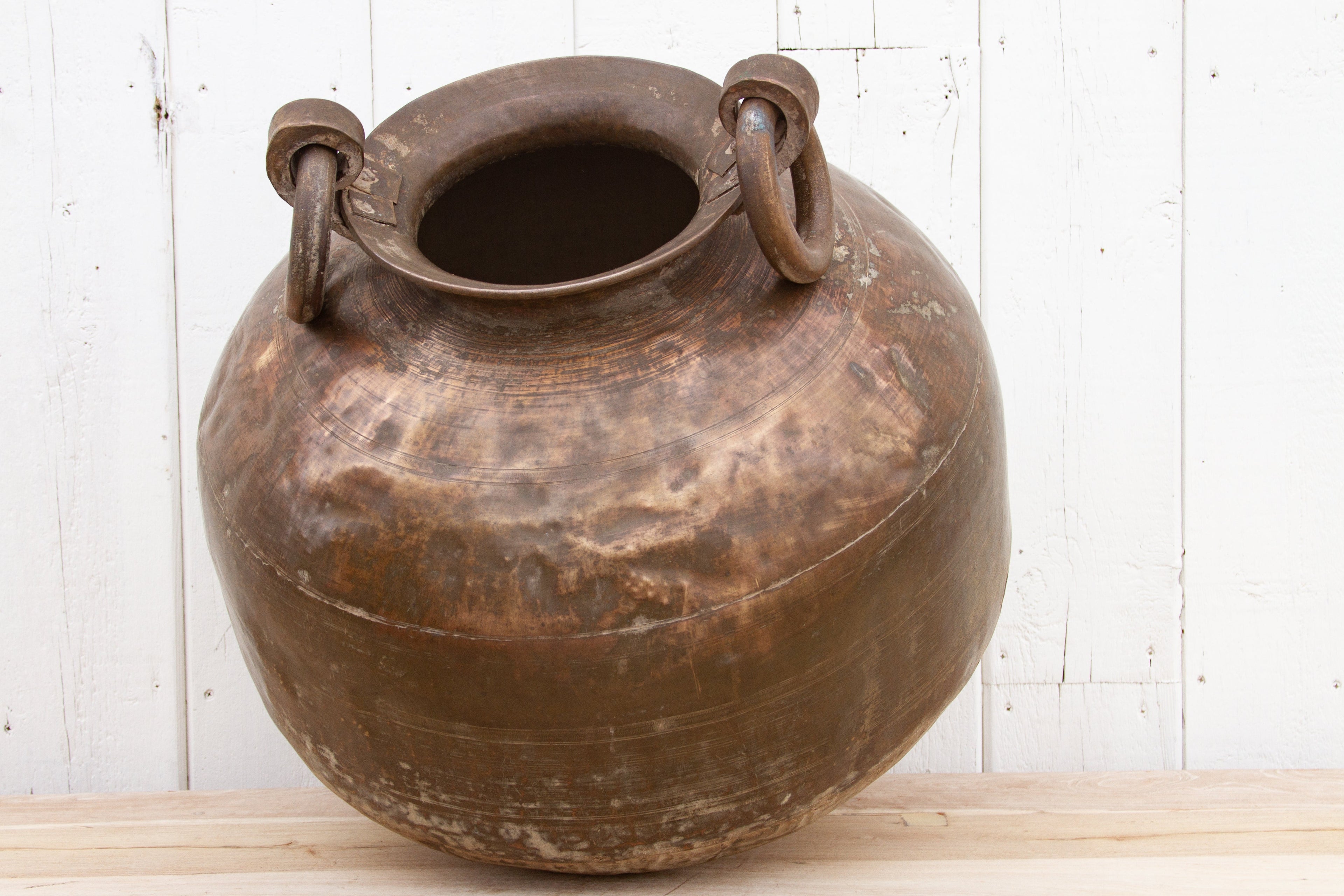 Antique Anglo-Indian Brass Container