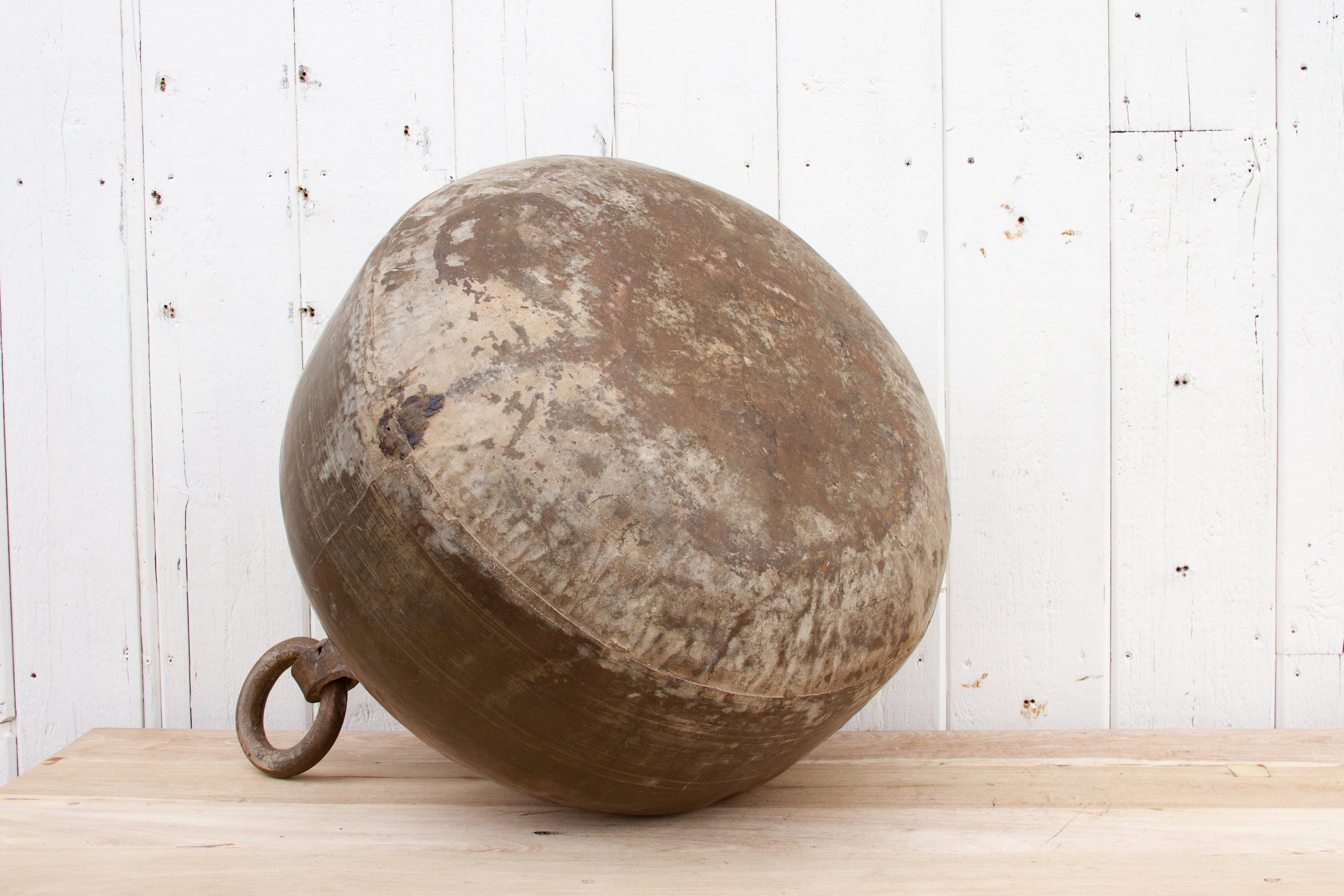 Antique Anglo-Indian Brass Container