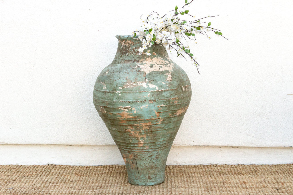 Antique Monumental Mediterranean Pottery Jar