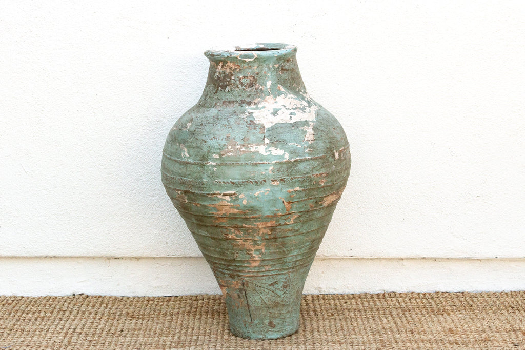 Antique Monumental Mediterranean Pottery Jar