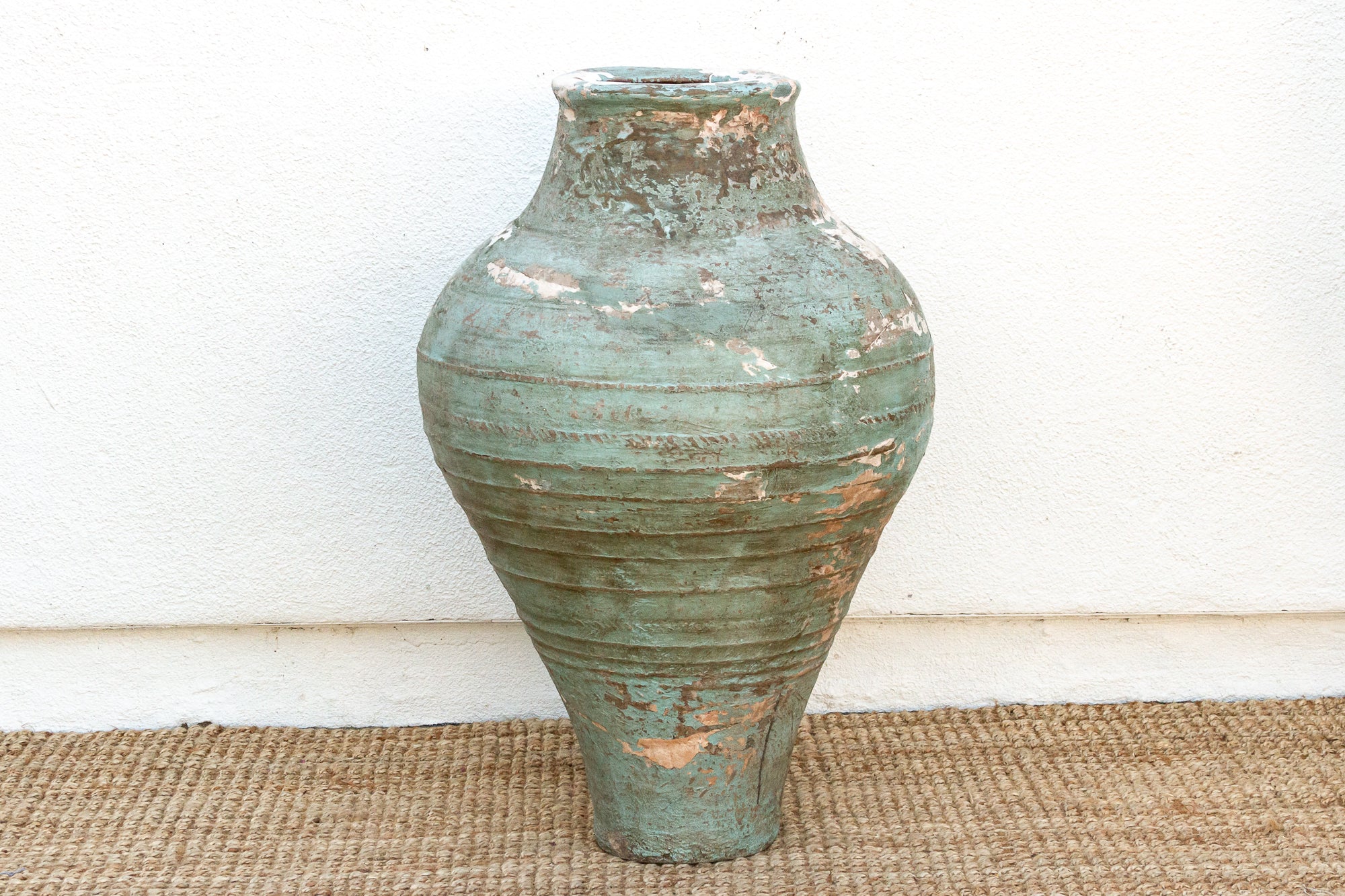 Antique Monumental Mediterranean Pottery Jar