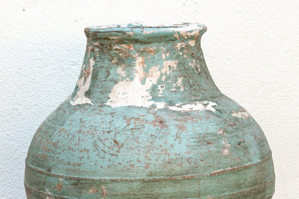 Antique Monumental Mediterranean Pottery Jar