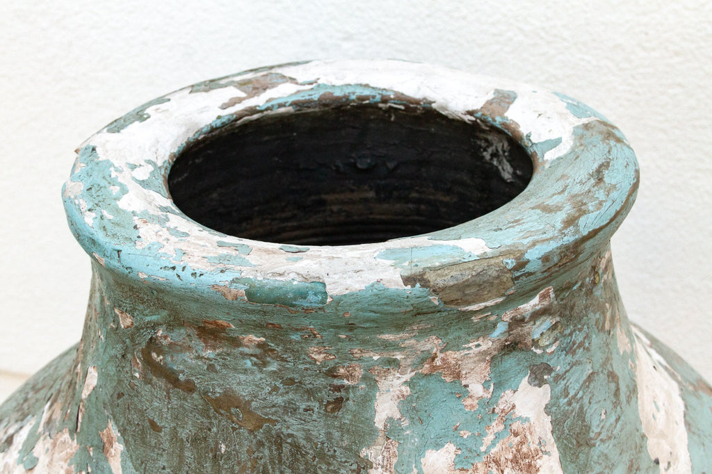 Antique Monumental Mediterranean Pottery Jar