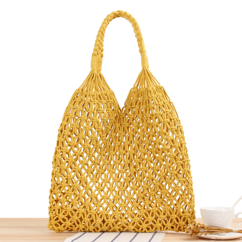 Handmade Mori Straw Bag