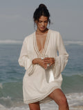 Positano Beach Dress - Natural