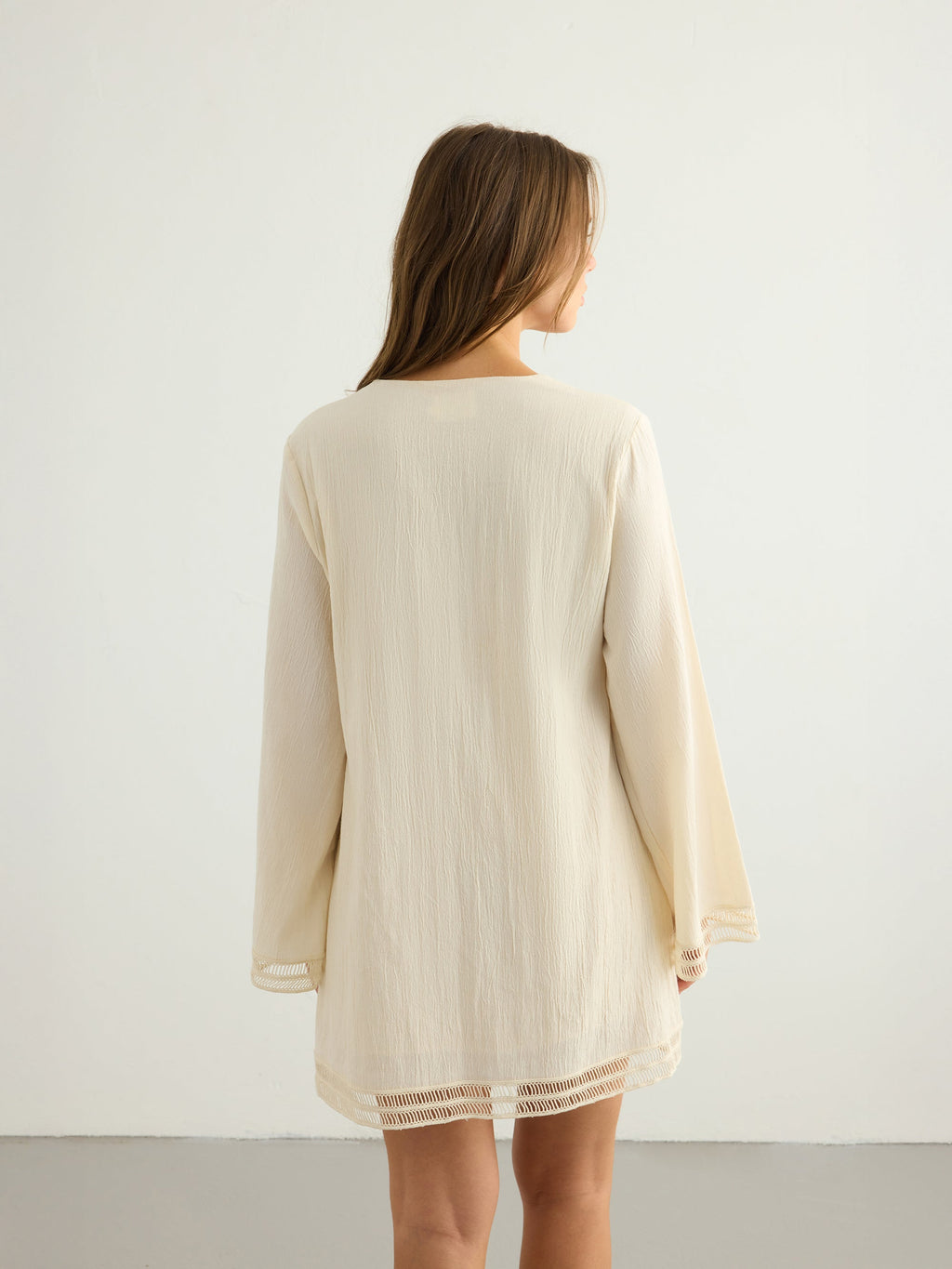 Positano Beach Dress - Natural