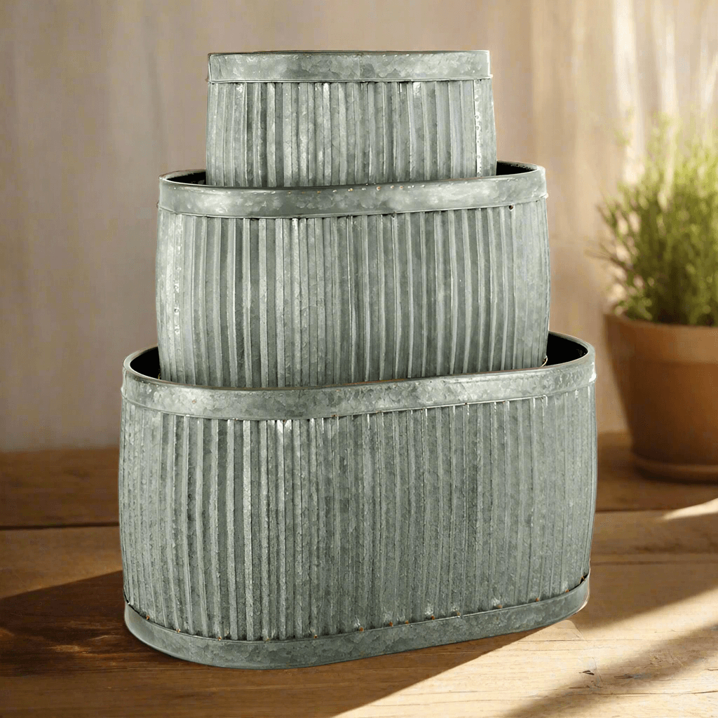 Vintage Dolly Tubs - Set of 3