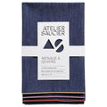 Rainbow Denim Napkins - Set of 4