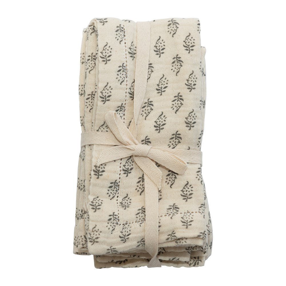 Fleur Cotton Napkins - Set of 4