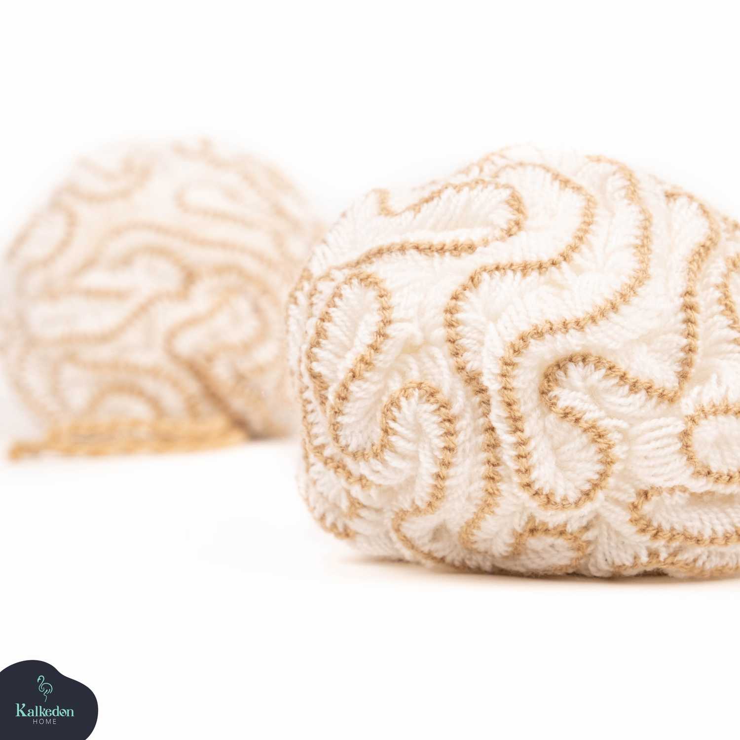 Organic Cotton Shower Pouf