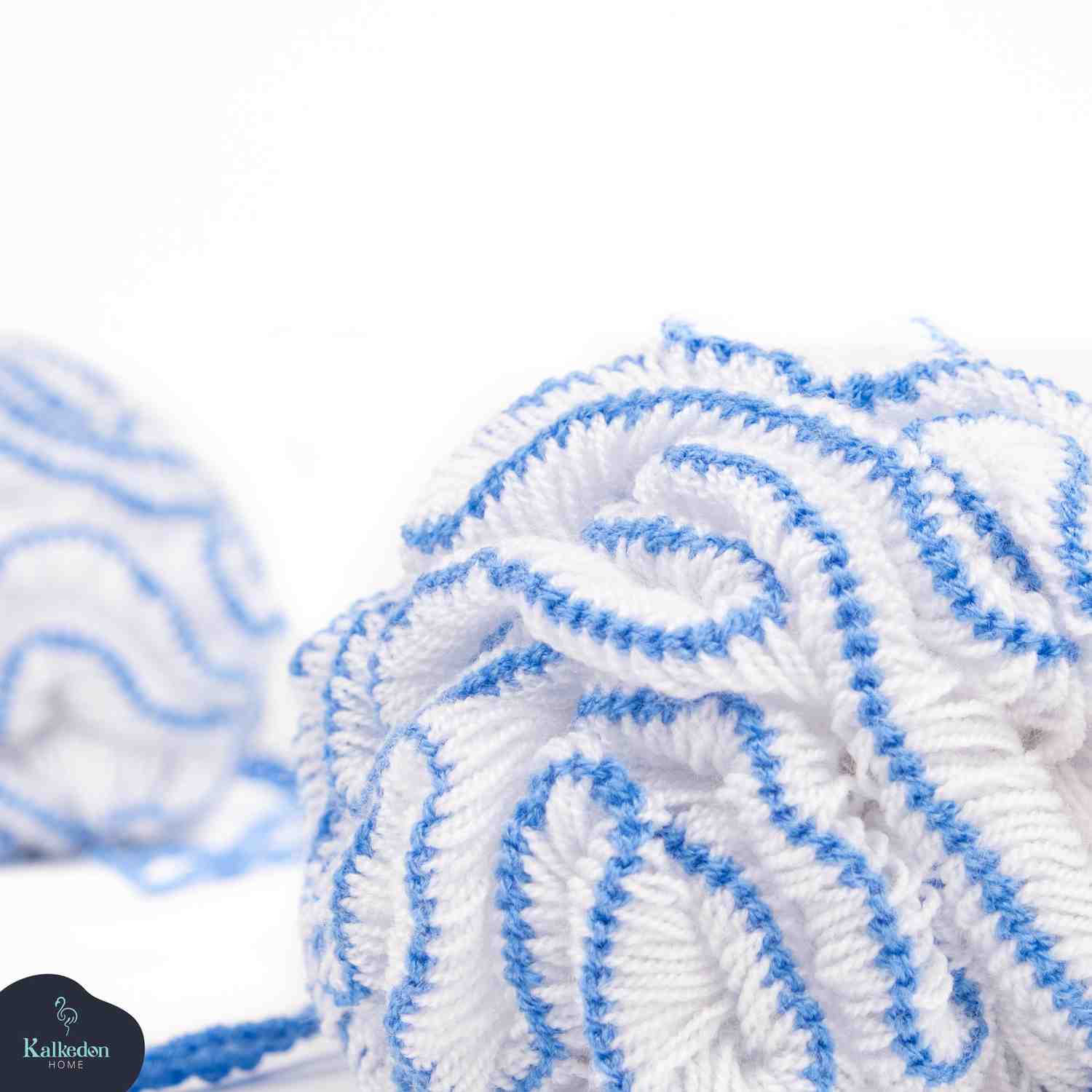 Organic Cotton Shower Pouf