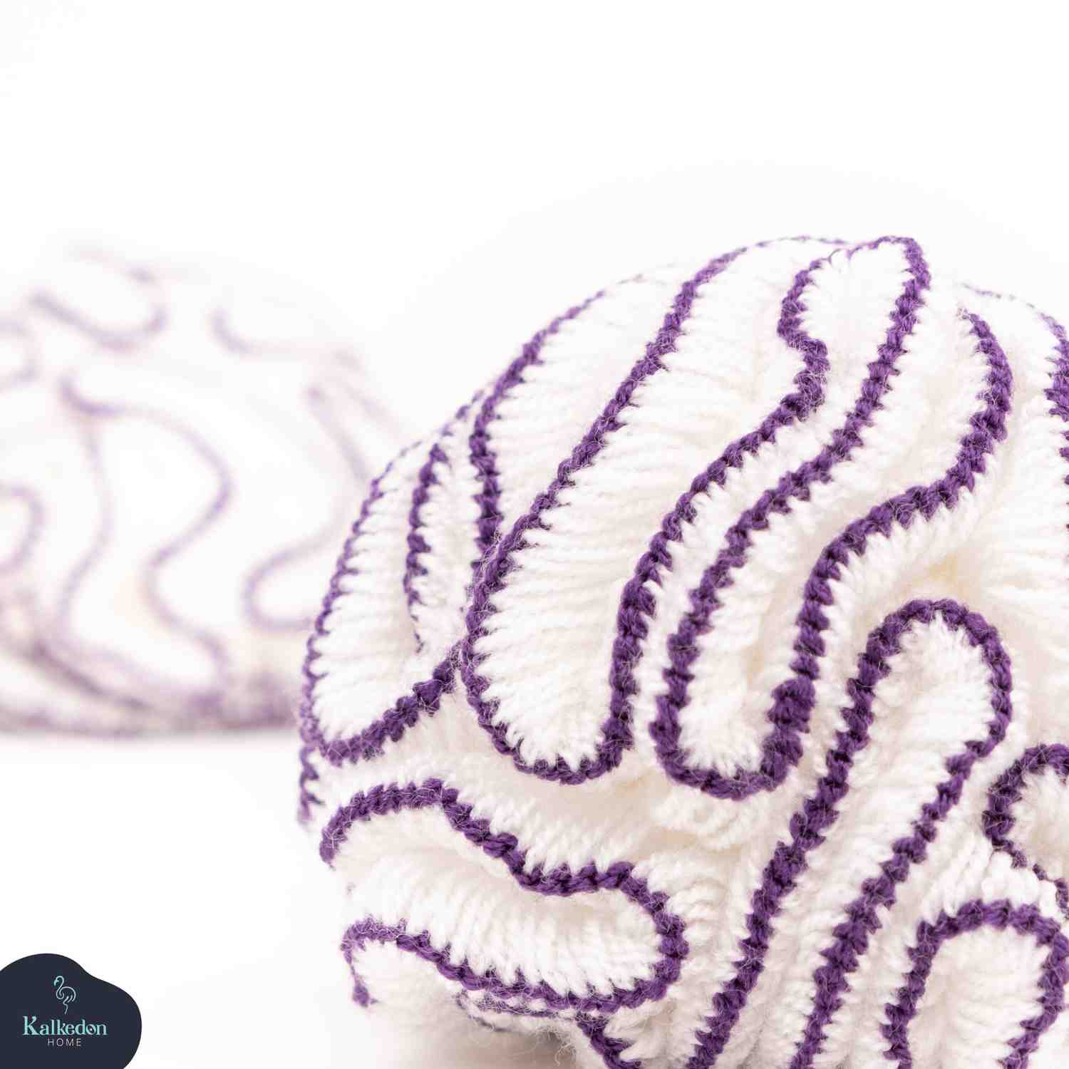 Organic Cotton Shower Pouf