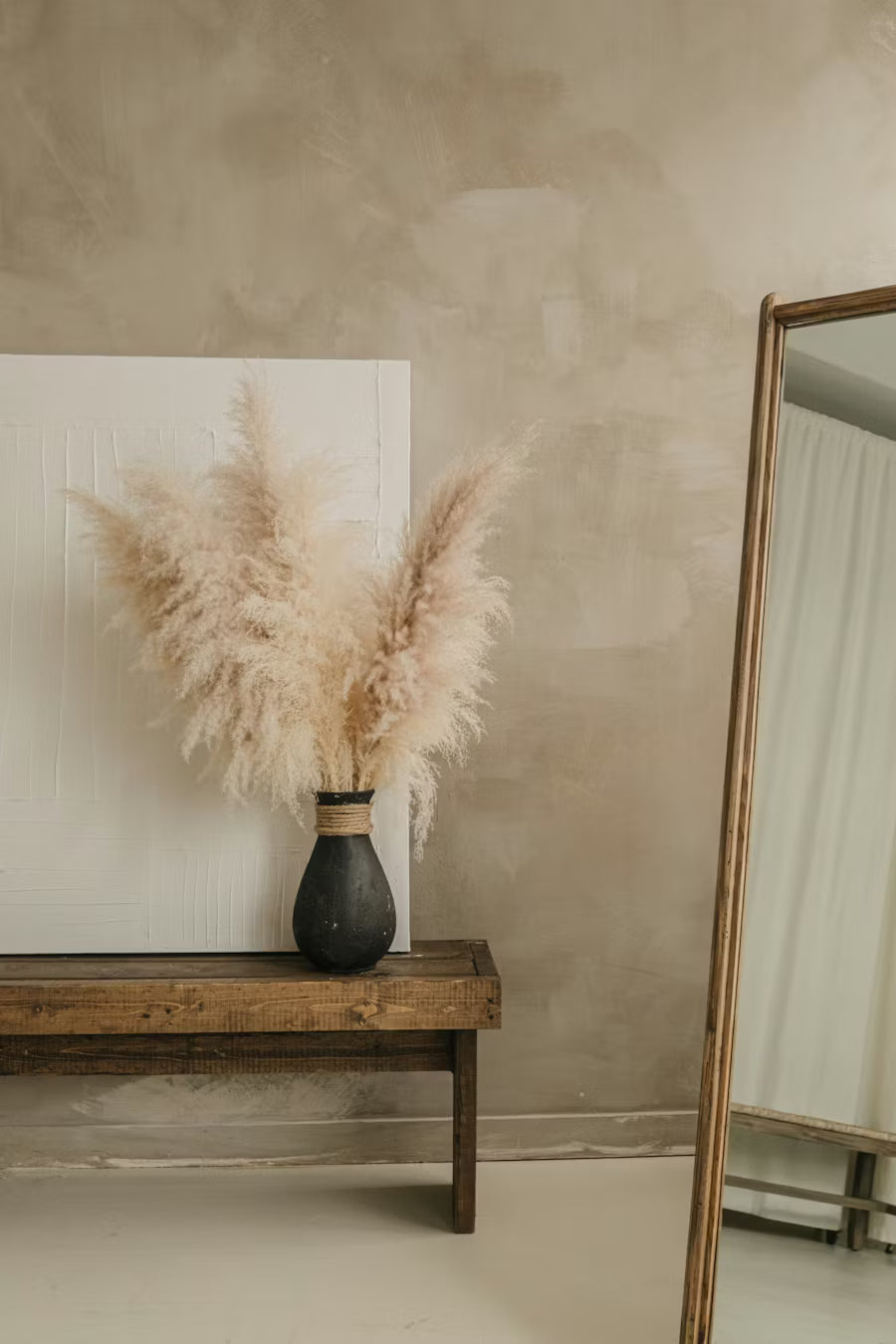 Dried Natural Pampas Grass Bunch